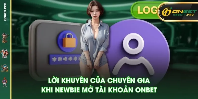 Lời khuyên của chuyên gia khi newbie mở tài khoản ONBET
