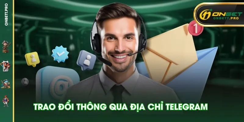 Trao đổi thông qua địa chỉ Telegram